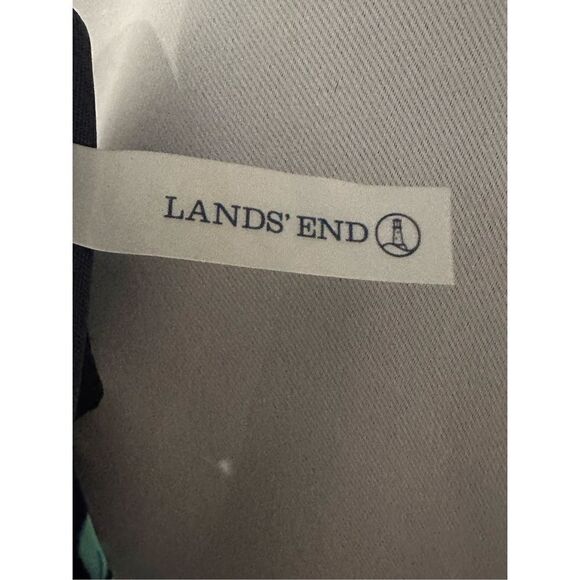 BEAUTIFUL Land’s End Twist Tankini Top SIZE 2 GREAT CONDITION BLUE AND GREEN - Picture 4 of 5